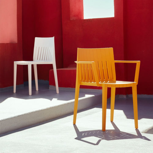 SPRITZ MUSTARD DINING CHAIR <br/> By Vondom - Image 2