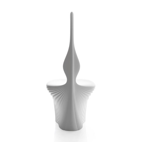 Back view of the Biophilia dining chair by Vondom.