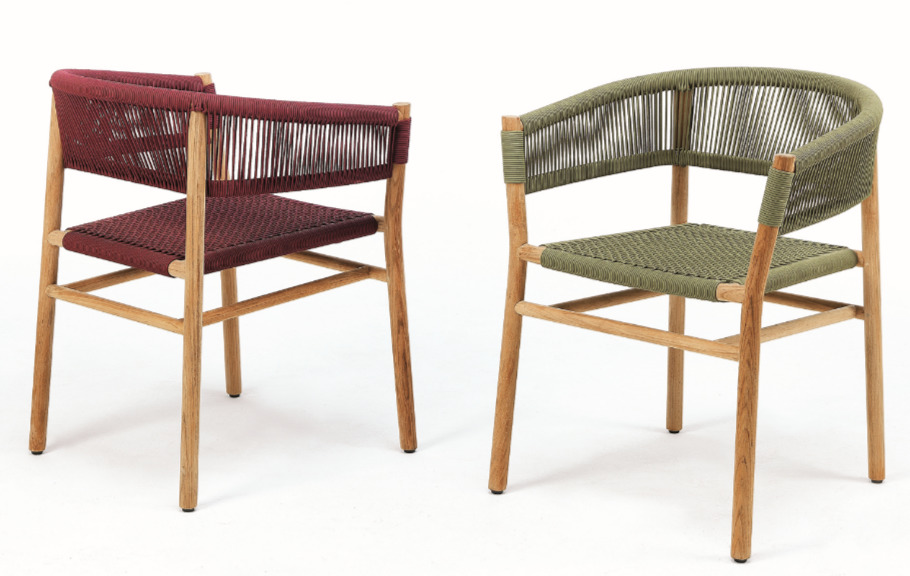 kilt dining chair red olive