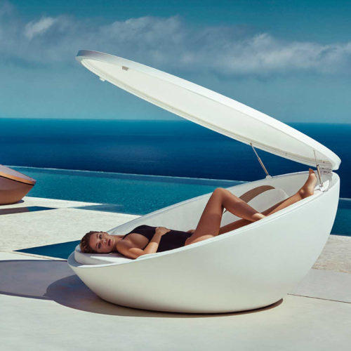 ULM DAYBED WITH FOLDING CANOPY <br/> By Vondom - Image 2