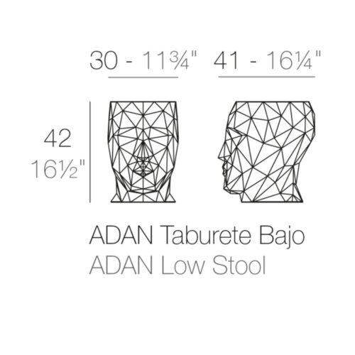 ADAN STOOL <br/> by Vondom - Image 4