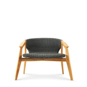Ethimo's Knit collection lounge armchair.