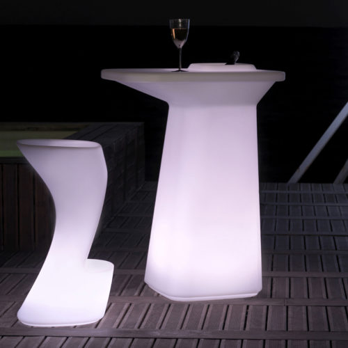 MOMA BAR STOOL ILLUMINATED<br/> By Vondom - Image 3