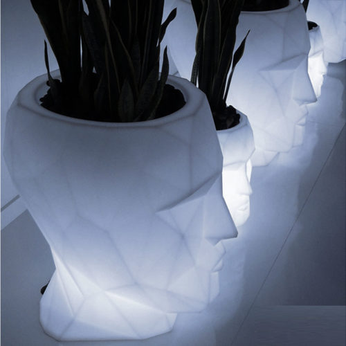 ADAN LARGE ILLUMINATED PLANTER <br/> By Vondom - Image 2