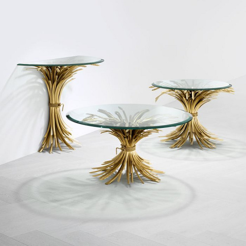 BONHEUR SIDE TABLE DIA 80 <br/> By Eichholtz - Image 3