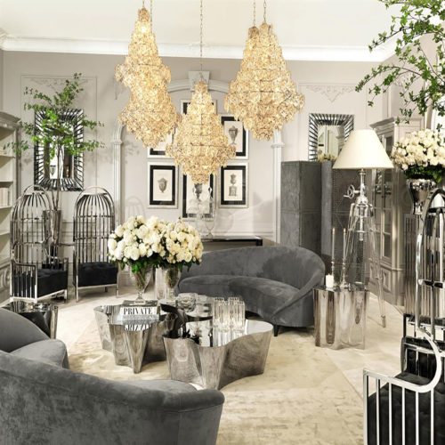 HERMITAGE CHANDELIER S<br/> By Eichholtz - Image 4