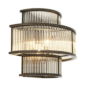 Wall Lamp Mancini by Eichholtz in bronze highlight finish and