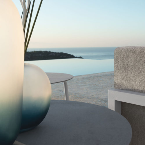 CLEO // ALU COFFEE TABLE D100 <br/> By Talenti - Image 2