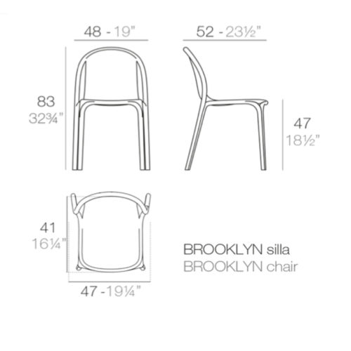 BROOKLYN CHAIR<br/> By Vondom - Image 5