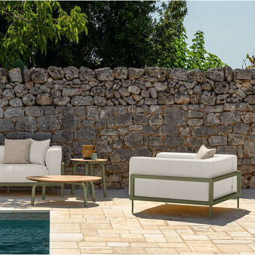 CLEO // ALU LIVING ARMCHAIR <br/> By Talenti - Image 2