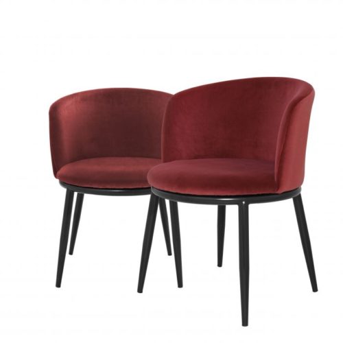 FILMORE DINING CHAIR SET OF 2 <br/> By Eichholtz - Image 4