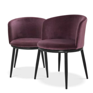 FILMORE DINING CHAIR SET OF 2 <br/> By Eichholtz