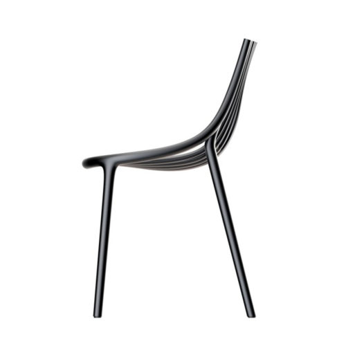 Side view of the Ibiza armchair by Vondom.