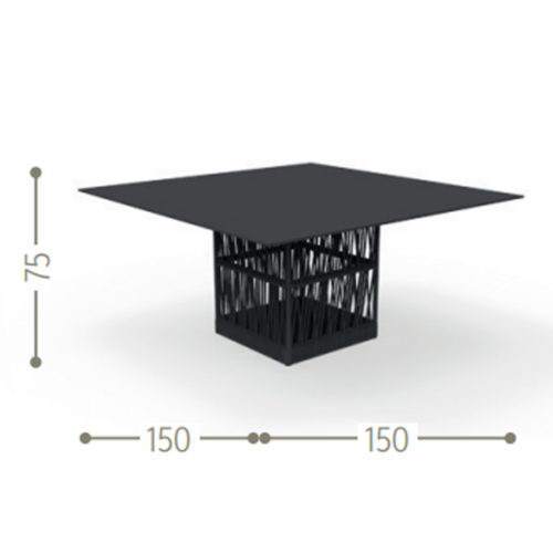 CLIFF SQUARE DINING TABLE<br/> By Talenti - Image 5