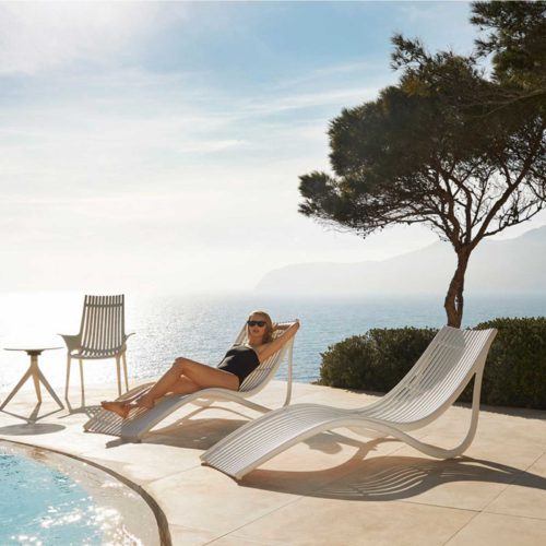IBIZA SUN LOUNGER  <br/> By Vondom <br/><br/> IN STOCK - Image 4
