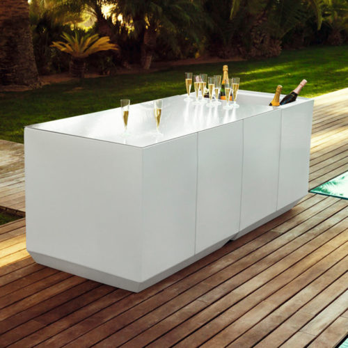 VELA CATERING BAR WITH ICE BUCKET <br/> By Vondom - Image 2