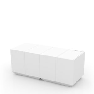 VELA CATERING BAR WITH ICE BUCKET <br/> By Vondom