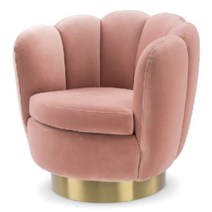 MIRAGE SWIVEL CHAIR <br> By Eichholtz