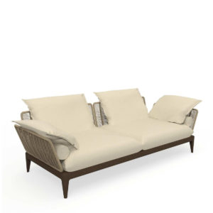 CRUISE//TEAK 3 SEATER SOFA <br/> By Talenti