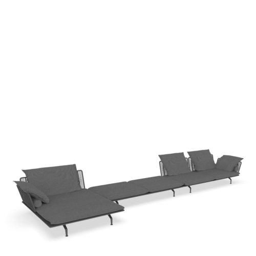 CRUISE//ALU MODULAR SOFA<br/> By Talenti - Image 4