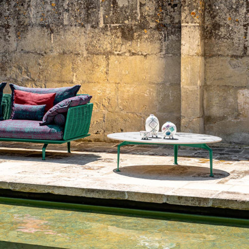 CRUISE//ALU ROUND COFFEE TABLE <br/> By Talenti - Image 2