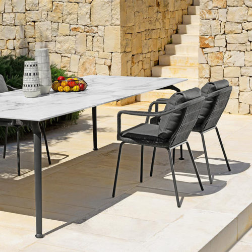CRUISE//ALU DINING ARMCHAIR <br/> By Talenti - Image 2
