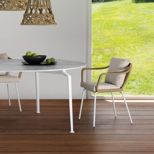 CRUISE//ALU D150 ROUND DINING TABLE <br/> Talenti - Image 2