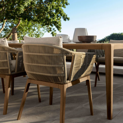 CRUISE//TEAK DINING CHAIR <br/> By Talenti - Image 2