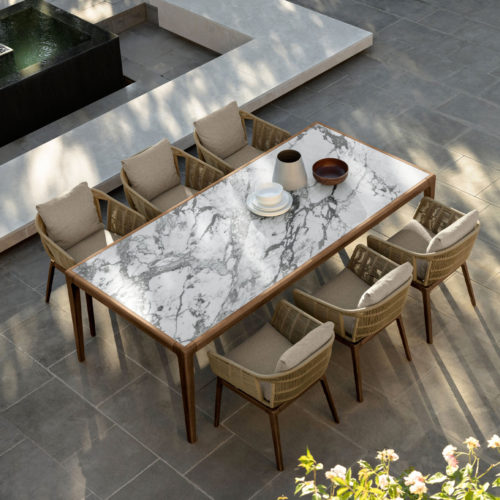 CRUISE//TEAK DINING TABLE <br/> By Talenti - Image 2