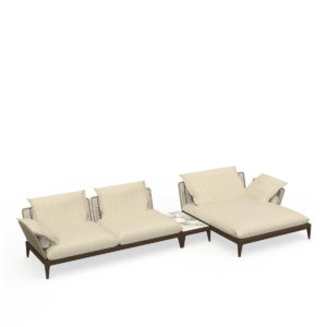 CRUISE//TEAK MODULAR SOFA<br/> By Talenti