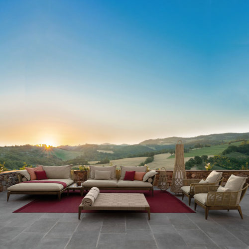 CRUISE//TEAK MODULAR SOFA<br/> By Talenti - Image 2