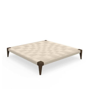 CRUISE//TEAK POUF <br/> By Talenti