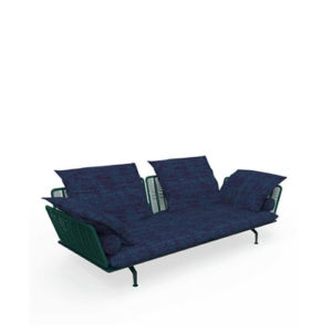 CRUISE//ALU 3 SEATER SOFA <br/> By Talenti