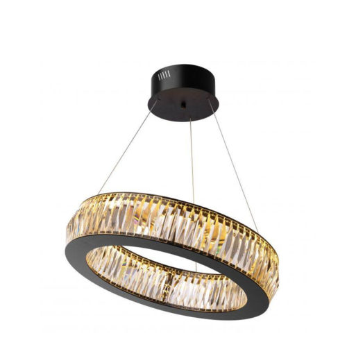 Different angle of the Eichholtz Vancouver Chandelier.