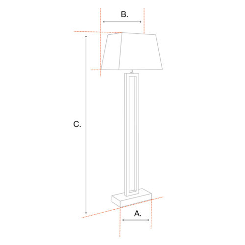 CASSINI FLOOR LAMP<br/> By Eichholtz <br/><br/> IN STOCK - Image 6