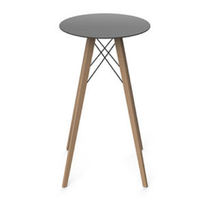 FAZ WOOD ROUND HIGH TABLE  <br/> By Vondom