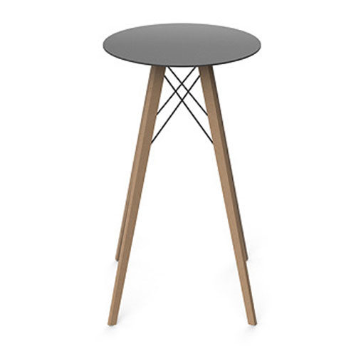 FAZ WOOD ROUND HIGH TABLE  <br/> By Vondom