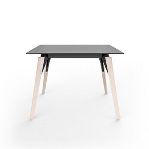 FAZ WOOD LOUNGE SQUARE DINING TABLE  <br/> By Vondom