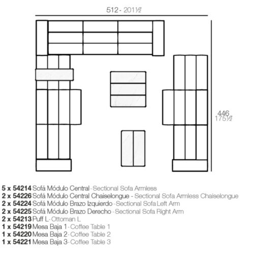 TABLET OCCASIONAL MODULAR UNIT <br/> By Vondom - Image 13