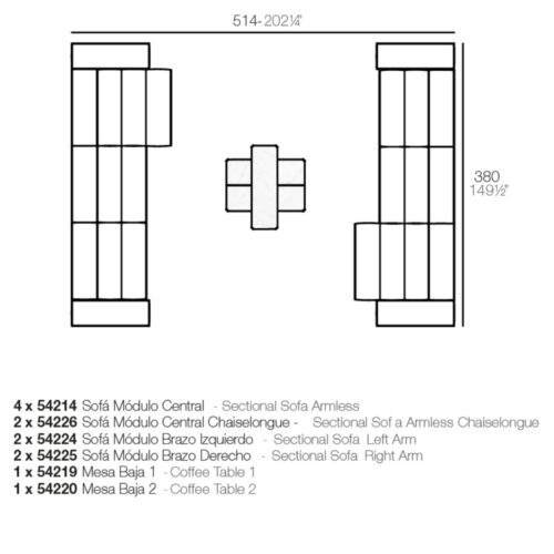 TABLET OCCASIONAL MODULAR UNIT <br/> By Vondom - Image 14