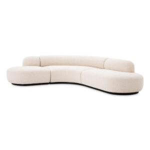BJÖRN SOFA L BOUCLÉ CREAM<br/> By Eichholtz