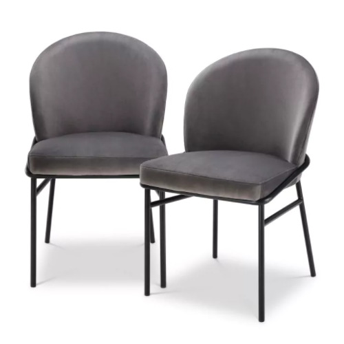 DINING CHAIR WILLIS SET OF 2<br/> By Eichholtz - Image 4