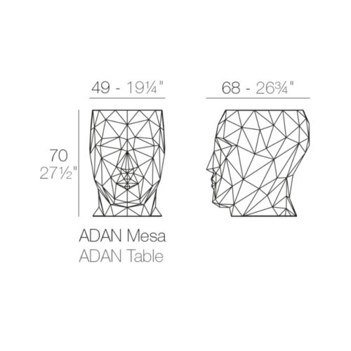 ADAN TABLE <br/> by Vondom - Image 3