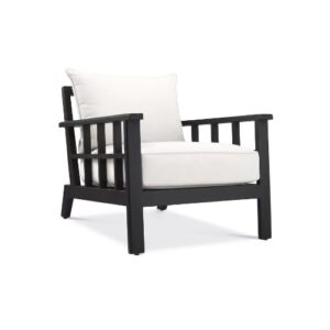 Powder coated aluminium frame with Sunbrella fabric Outdoor Chair Cap-Ferrat by Eichholtz