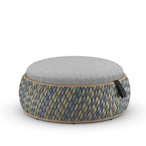 DALA FOOTSTOOL<br/> By DEDON