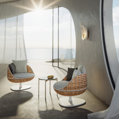 SWINGREST LOUNGE CHAIR<br/> By DEDON - Image 2