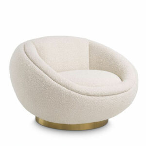 SWIVEL CHAIR BOLLINGER<br> By Eichholtz