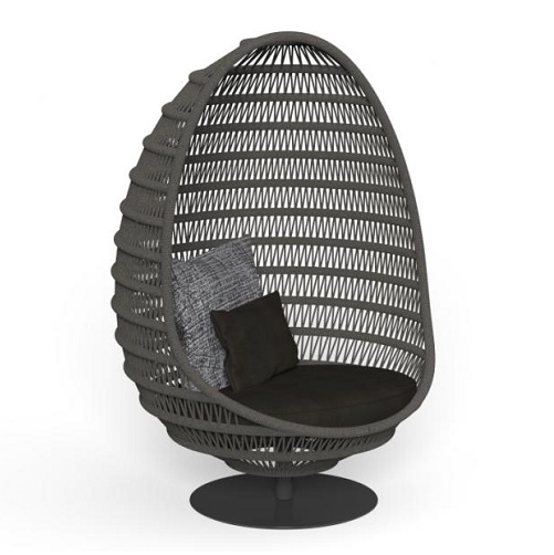 PANAMA EGG CHAIR WITH BASE <br/> By Talenti - Image 3