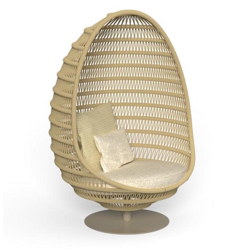 PANAMA EGG CHAIR WITH BASE <br/> By Talenti - Image 6