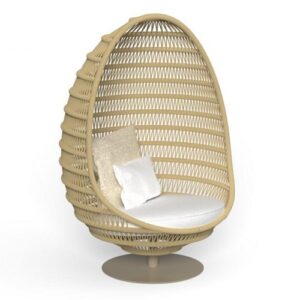 PANAMA EGG CHAIR WITH BASE <br/> By Talenti